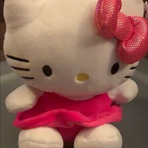 Hello kitty plush piggy bank